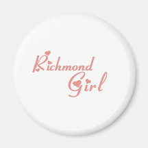 Richmond Girl tee shirts Magnet