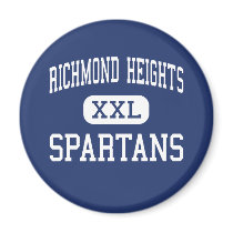 Richmond Heights - Spartans - Richmond Heights magnets by customteamsportswear Richmond Heights - Spartans - Richmond Heights magnets