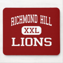 Richmond Hill - Lions - High - Richmond Hill mousepads by customteamsportswear Richmond Hill - Lions - High - Richmond Hill mousepads