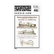 Richmond Locomotive and Railroad Works stamps