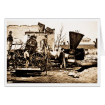 Richmond & Petersburg RR Ruins Richmond VA April 1 Card