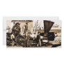 Richmond & Petersburg RR Ruins Richmond VA April 1 Custom Photo Card