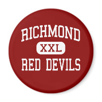 Richmond - Red Devils - High - Richmond Indiana magnets