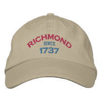 RICHMOND-SINCE 1737 BASEBALL CAP