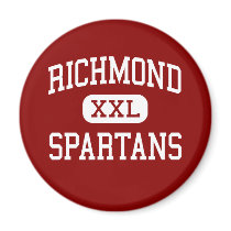 Richmond - Spartans - High - Richmond Missouri magnets by customteamsportswear Richmond - Spartans - High - Richmond Missouri magnets