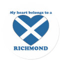 Richmond stickers by ValentinesDayTshirts Richmond stickers