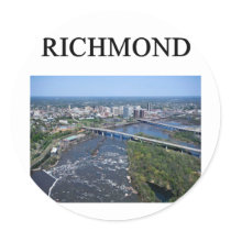 RICHMOND virginia stickers by jimbuf RICHMOND virginia stickers