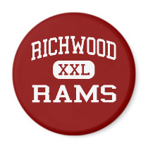Richwood - Rams - High School - Monroe Louisiana magnets