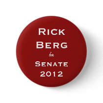 Rick Berg 2012 Buttion Buttons