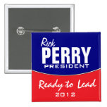Rick Perry 2012 Button