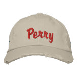 Rick Perry 2012 for President embroidered hats
