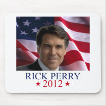 Rick Perry 2012 for president mousepad