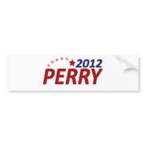 Rick Perry 2012 Star Bumper Sticker