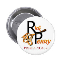 Rick Perry Brand Button