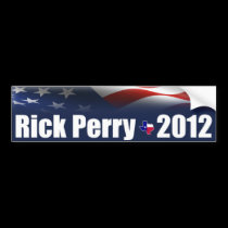 Rick Perry for President bumper stickers