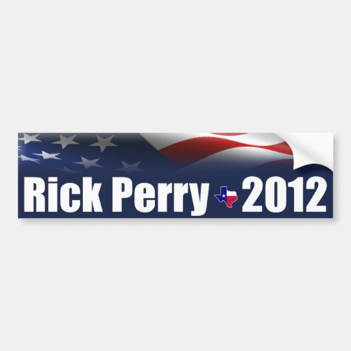 Rick Perry for President Bumper Sticker