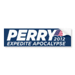Rick Perry Parody Bumper Sticker