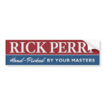 Rick Perry Parody Bumper Sticker