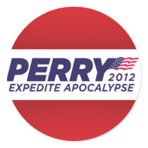Rick Perry Parody Stickers stickers