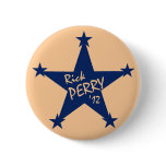 Rick Perry Stars Pinback Buttons