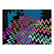Rick Rack Sonic Waves Card