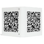 Rick Roll QR Code Rickrolled 3 Ring Binders