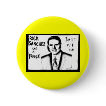 Rick Sanchez has a posse buttons by chriscospins Rick Sanchez has a posse buttons