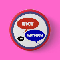 Rick Santorum 2012 buttons