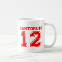 Rick Santorum 2012 Coffee Mugs
