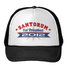 Rick Santorum 2012 Mesh Hat