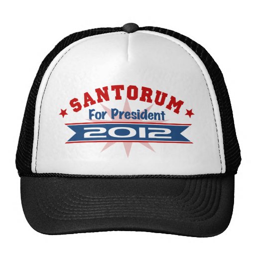 Rick Santorum 2012 Mesh Hat