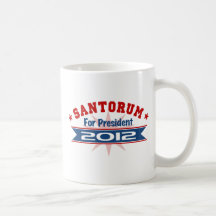 Rick Santorum 2012 Mug
