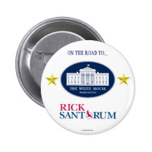 RICK SANTORUM 2012 political pinback button