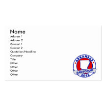 Rick Santorum Arkansas Business Cards