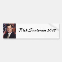 Rick Santorum Bumper Stickers