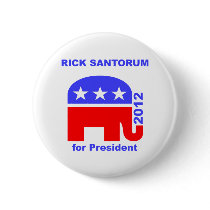 Rick Santorum Pinback Buttons