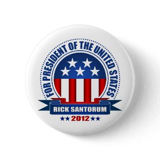 Rick Santorum button
