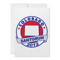 Rick Santorum Colorado Invitations