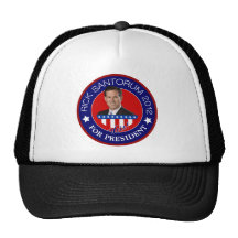 Rick Santorum for President 2012 Mesh Hats