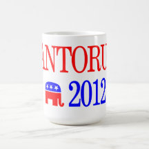 Rick Santorum For President 2012 Mug