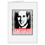 RICK SANTORUM INK BLOCK.png Greeting Card