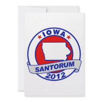Rick Santorum Iowa Invitations