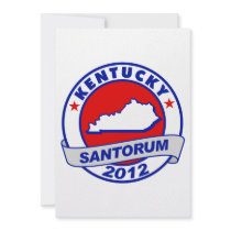 Rick Santorum Kentucky Personalized Invitations