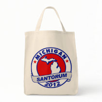 Rick Santorum Michigan Tote Bags