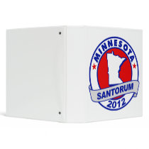 Rick Santorum Minnesota 3 Ring Binders