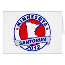 Rick Santorum Minnesota Greeting Cards