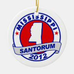 Rick Santorum Mississippi Ornaments