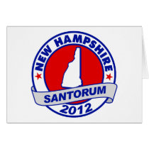 Rick Santorum New Hampshire Cards