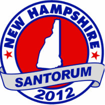 Rick Santorum New Hampshire Acrylic Cut Outs