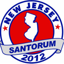 Rick Santorum New Jersey Acrylic Cut Outs